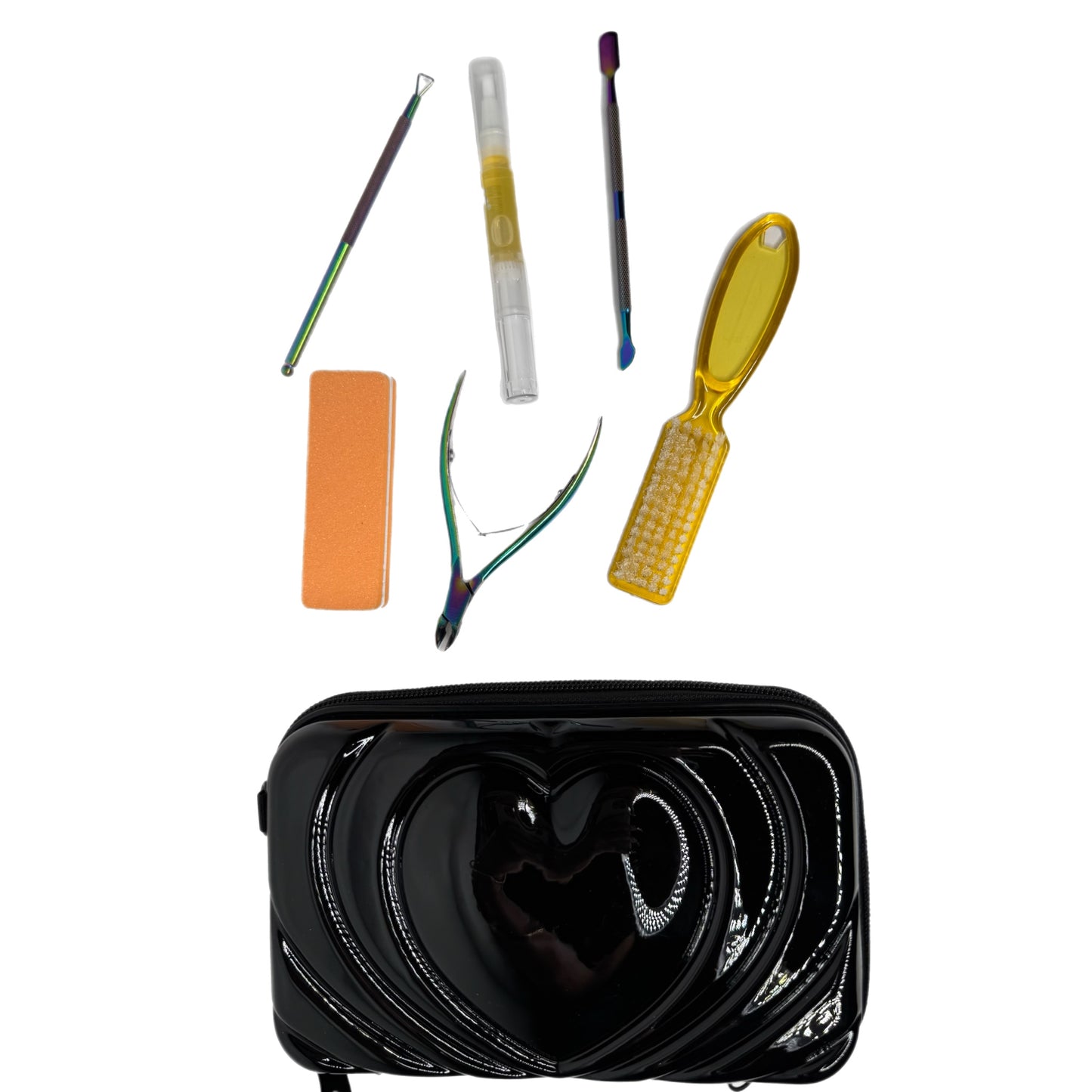 Black Nail Vanity Case