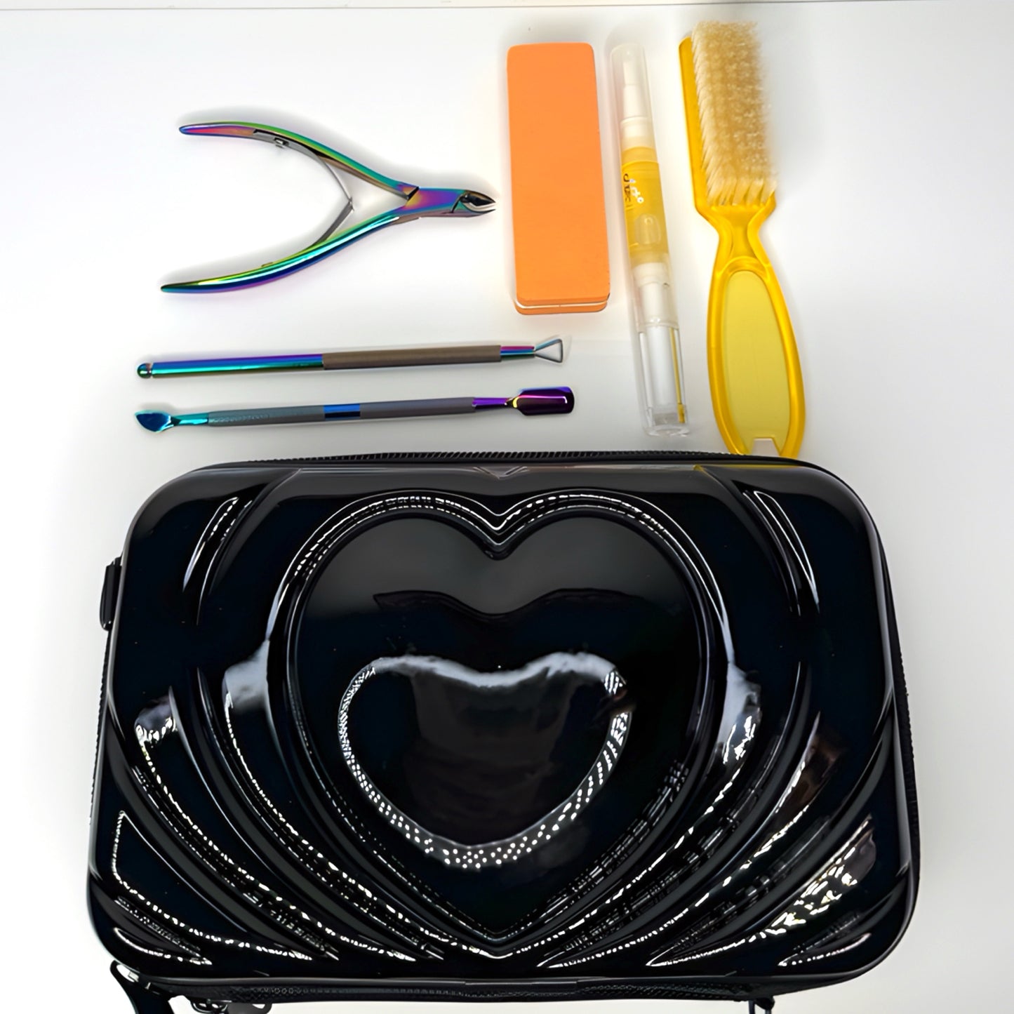 Black Nail Vanity Case