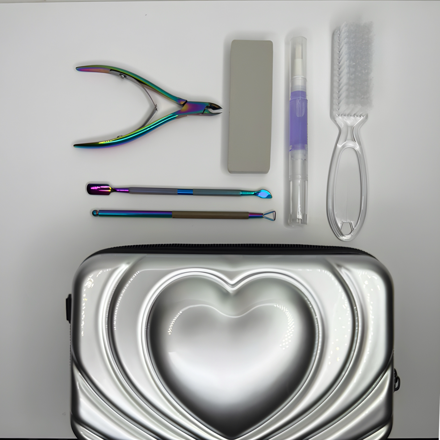 Chrome Nail Vanity Case
