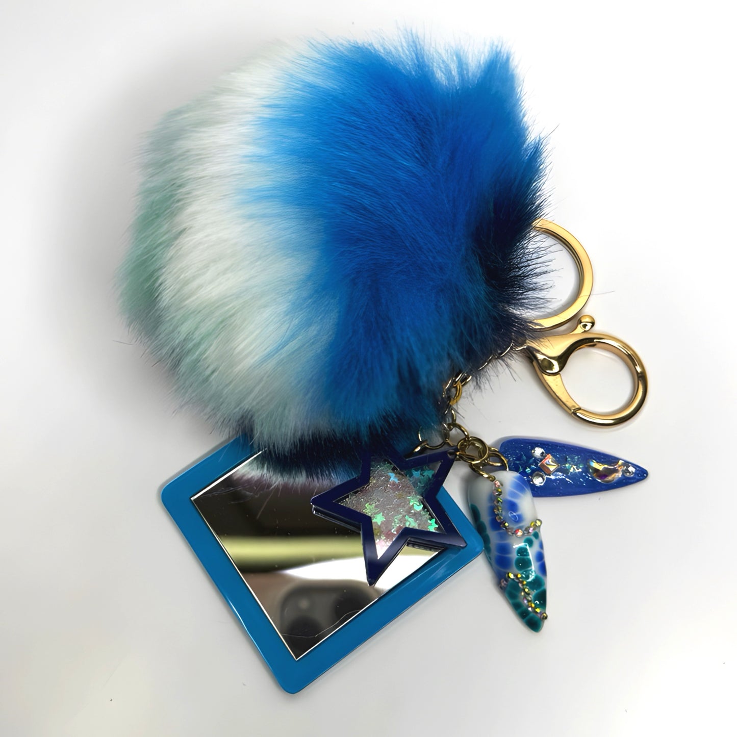 Starry Bloom Key Chain